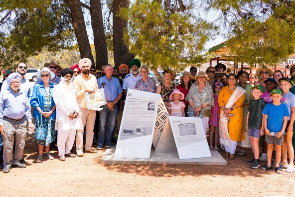 407975916 692446872983160 638859913334315843 n Sikh Memorial Unveiling 1